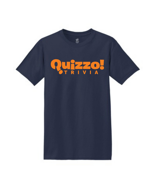 Quizzo Trivia Short Sleeve T-Shirt - Navy